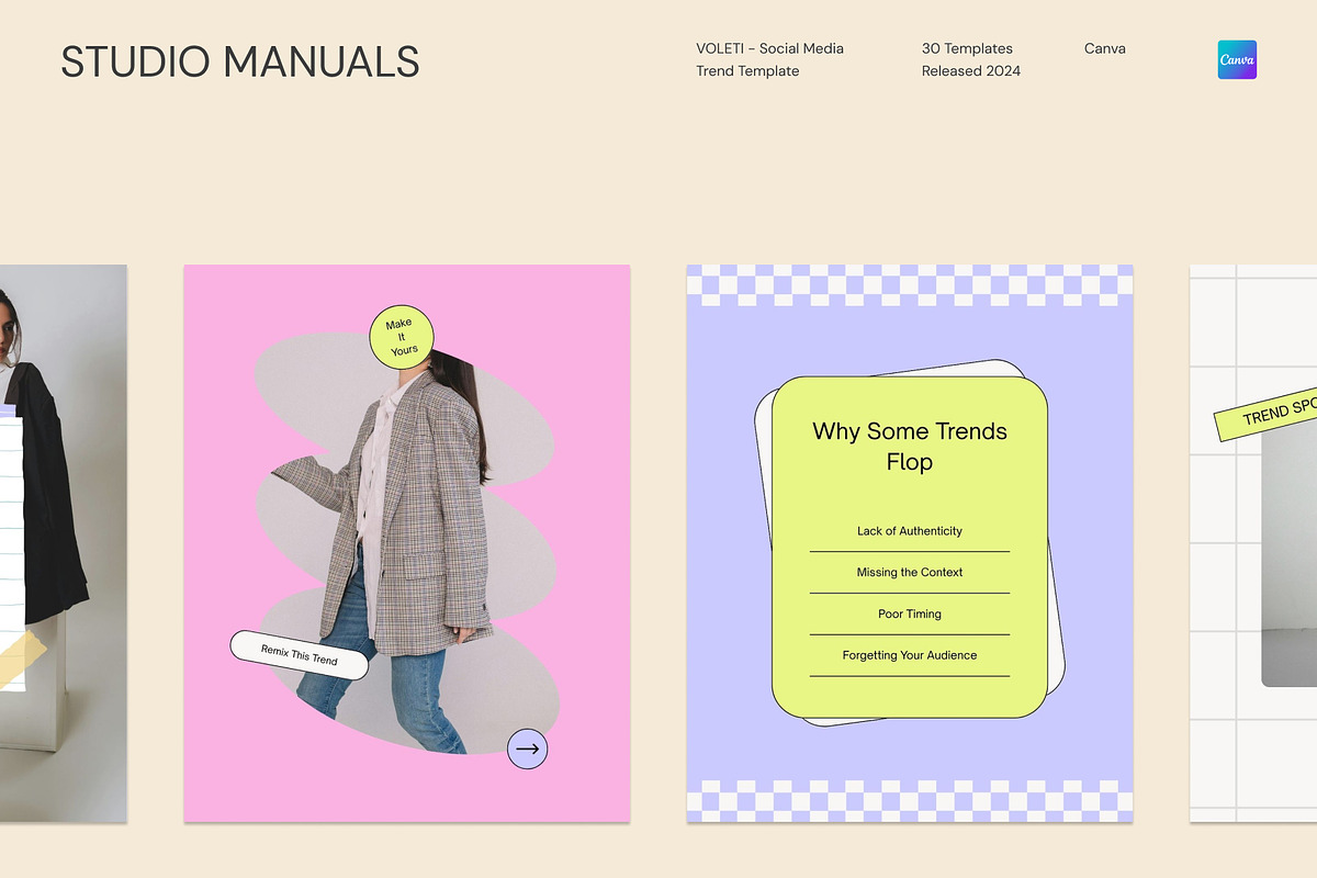 VOLETI - Social Media Trend Template, a Social Media Template by Studio Manuals (Photo 5 of 8)