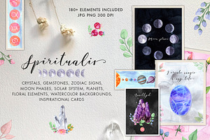 Spiritualis. Watercolor Magic Set