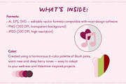 Wellness Valentine Icons, a Seasonal Illustration by alinawithart (Thumbnail 3 of 14)