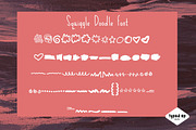 Squiggle | Handwritten Font, a Sans Serif Font by Typed Up Studio (Thumbnail 6 of 9)