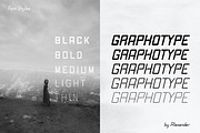 Graphotype Vintage Font, a Sans Serif Font by alexandeerco (Thumbnail 3 of 7)