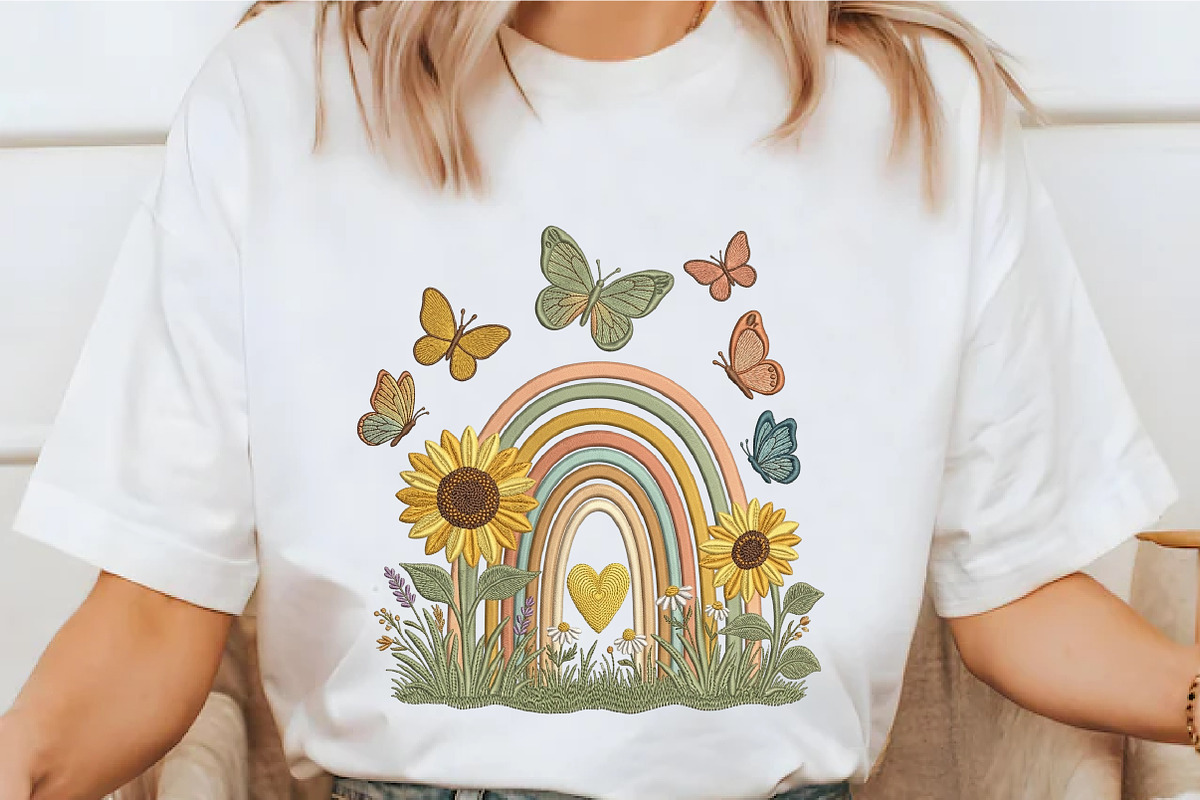 Rainbow Sublimation Design, an Illustration by designcity5 (Photo 2 of 4)