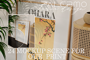 Palermo Room & Natural Frame Mockup, a Household Mockup by LAMIA DESIGN (Thumbnail 13 of 21)