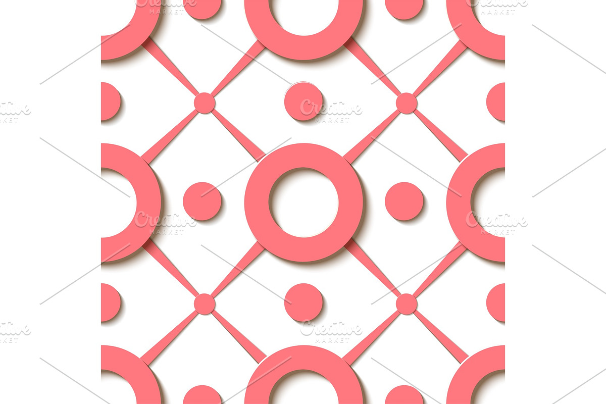 Vector pattern texture seamless 3d, a Decorative Illustration by piter ...
