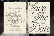 Britalia Script Elegant Calligraphy, a Script Font by RantautypeStudio (Thumbnail 2 of 20)