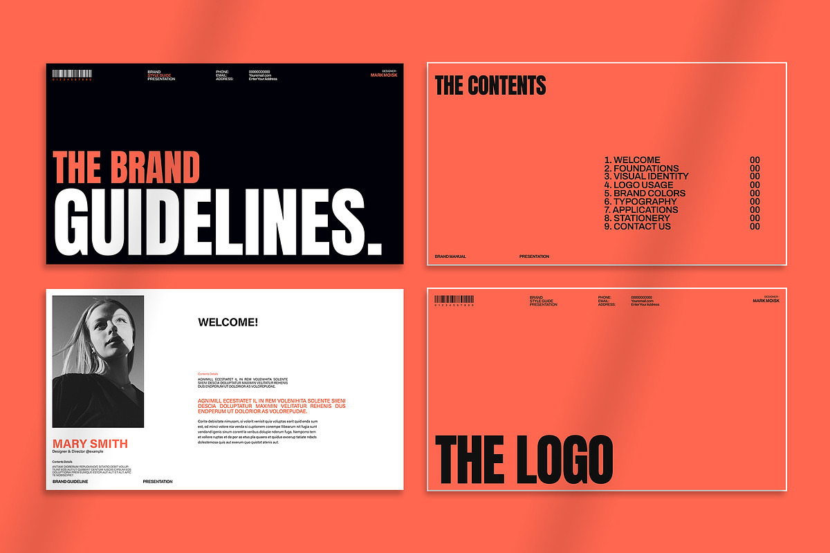 Brand Guideline Presentation, a Presentation Template by Oriofix (Photo 5 of 10)