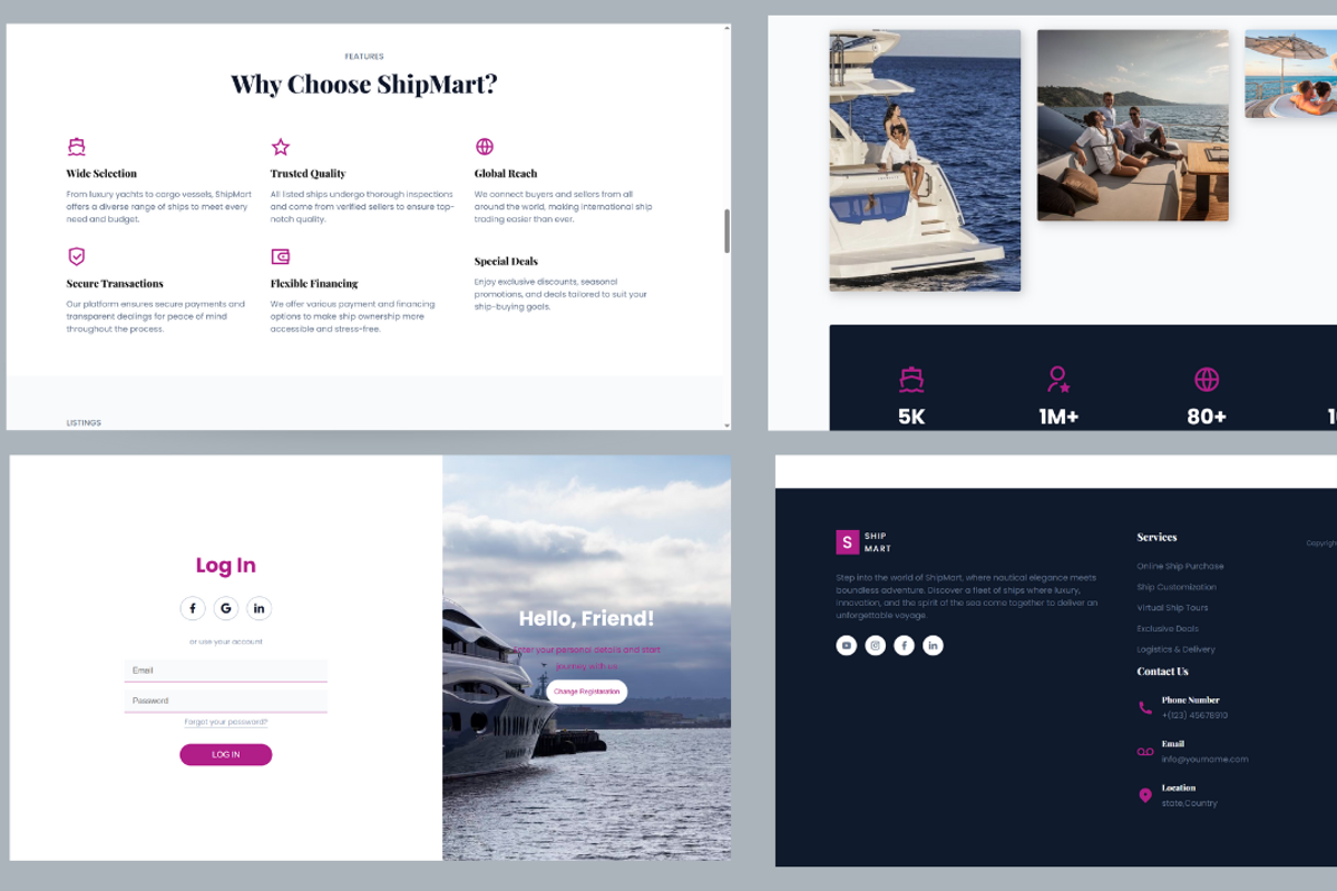ShipMart-Modern Shipping  Template, a Landing Page Template by NomaTemplates (Photo 5 of 16)