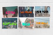 NOPE Font Family, a Sans Serif Font by Midnight Grim (Thumbnail 6 of 8)