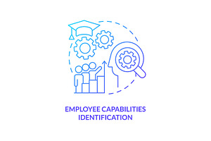 Employee capabilities identification, an Icon by IMG Visuals