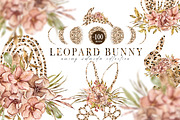 Kids Leopard Bunny collection, an Animal Illustration by Tiana Geo (Thumbnail 1 of 14)
