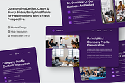 Company Profile Google Slide, a Presentation Template by SquidPixey (Thumbnail 3 of 6)