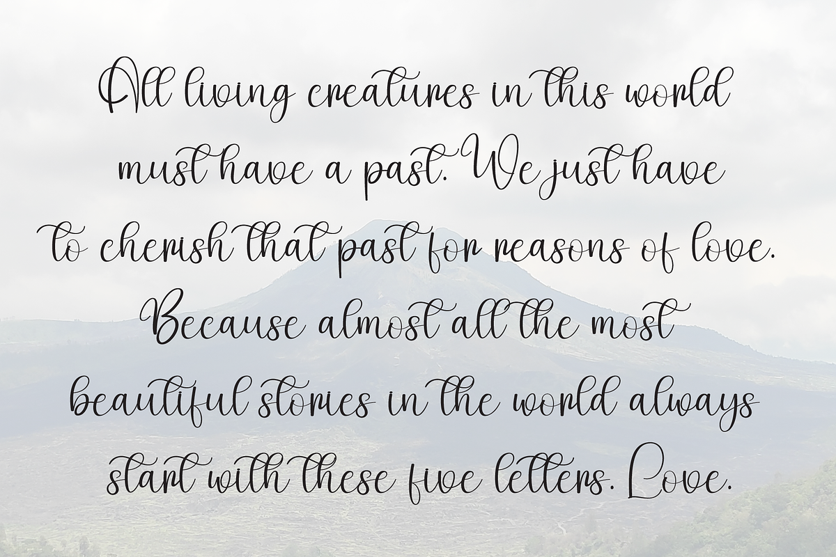 Intuition | Script Font, a Handwritten Font by Scratchones (Photo 6 of 8)