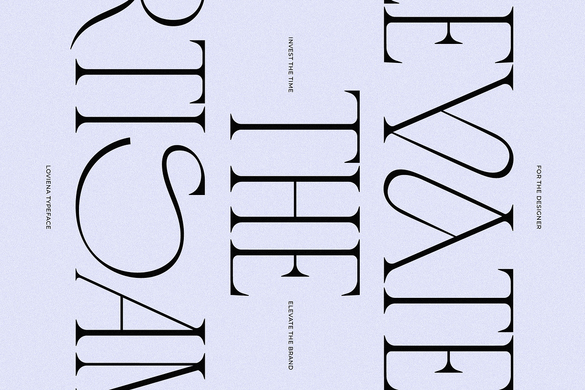 Loviena Rose - Stylish Serif, a Serif Font by CCS Type (Photo 8 of 25)