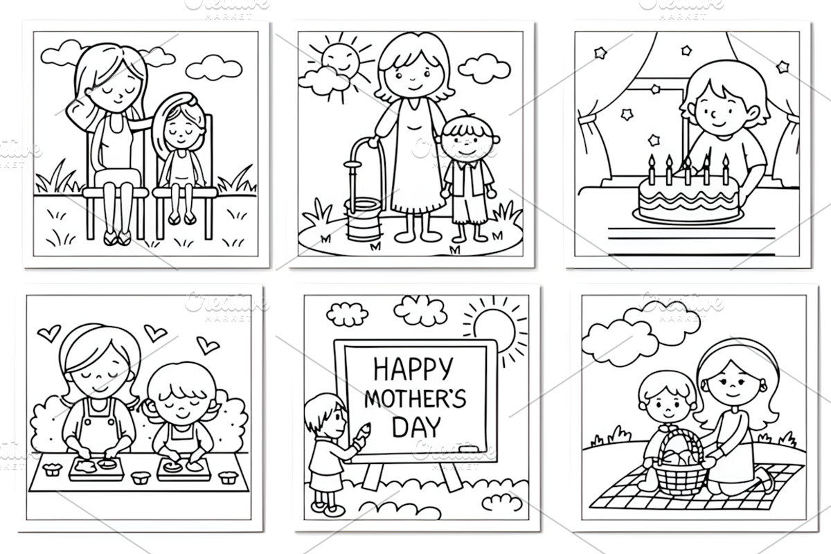 Bold and Easy Mother’s Day, a Seasonal Illustration by Design Station (Photo 3 of 3)