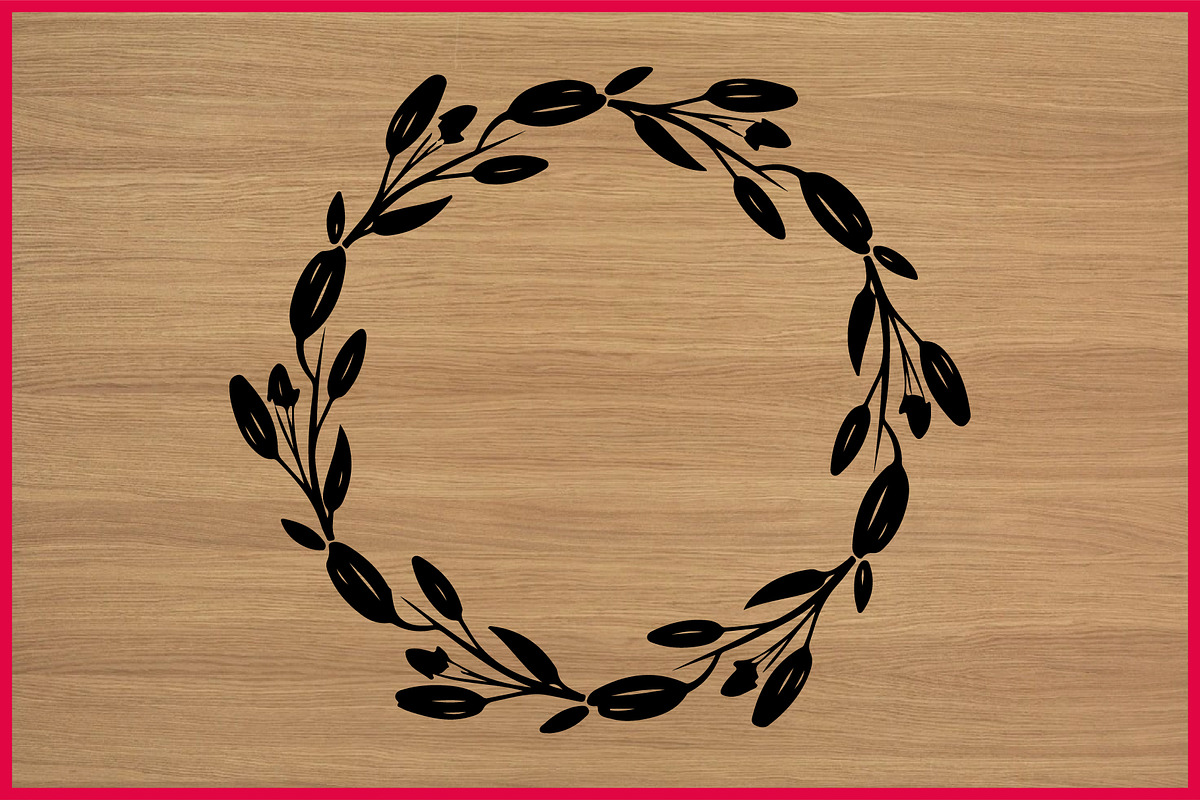 50 Elegant Floral Frame Bundle, an Illustration by BIPLOB EXPERT (Photo 3 of 4)