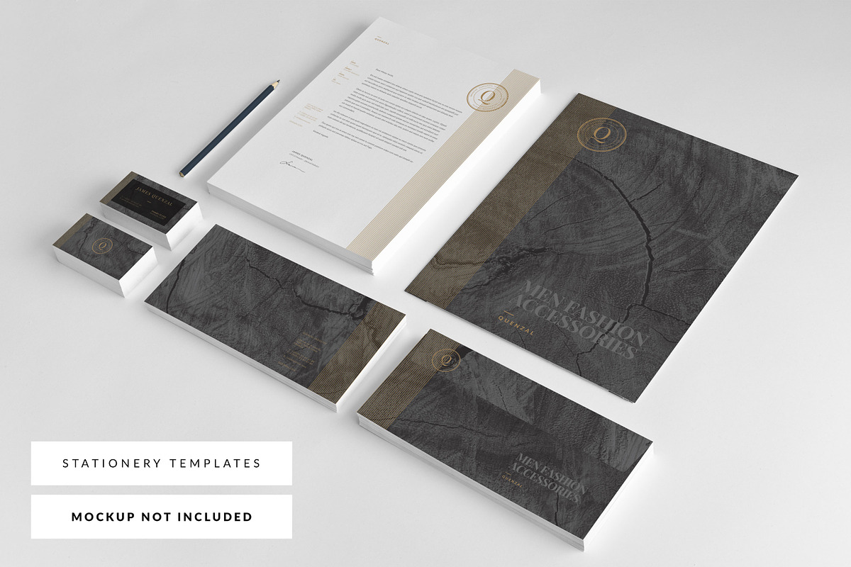Stationery Corporate Identity 008, a Stationery Template by ID Vision Studio (Photo 2 of 9)