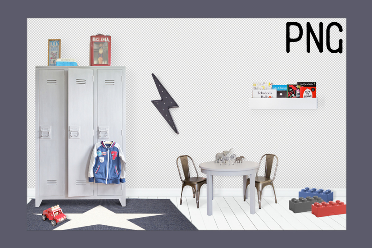 Kids Room Wall/Frame Mock Up 8, a Print Template by Whimsicality (Photo 4 of 4)