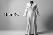 Traditional Kebaya Long Dress Mockup, a Shirt Mockup by Dimas Rizki Pratama (Thumbnail 3 of 3)