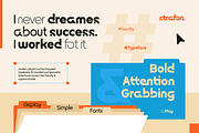 Strafon, a Sans Serif Font by Artisan Themes (Thumbnail 3 of 11)
