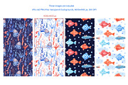 Nautical Mile Watercolor Collection, an Animal Illustration by Anna Druzhkova (Thumbnail 14 of 30)