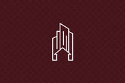 Minimalist Modern Building Icon, an Outline Icon by Vectorium Studio (Thumbnail 3 of 4)
