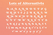 Andromeda // A Vintage Soft Serif, a Serif Font by Megs Lang (Thumbnail 14 of 18)