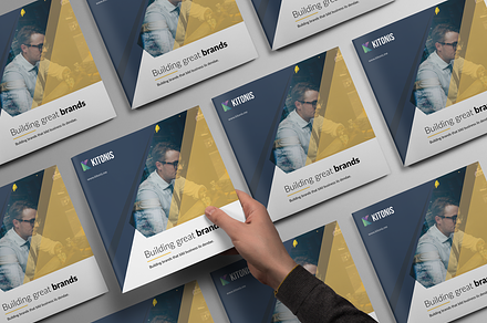 Modern Square Business Brochure