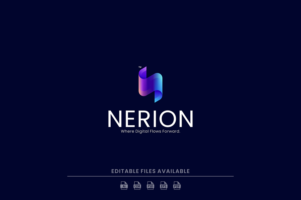 Gradient Modern Symbol Logo Design, a Branding & Logo Template by Artnivora.Std (Photo 2 of 2)