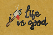 Vintage Fonts Bostly & D'brakes, a Script Font by Aksa & Nusa Co. (Thumbnail 2 of 5)