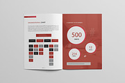 Company Profile Template WORD & INDD, a Brochure Template by Taiffco (Thumbnail 2 of 8)