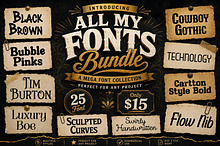 All My Fonts Font