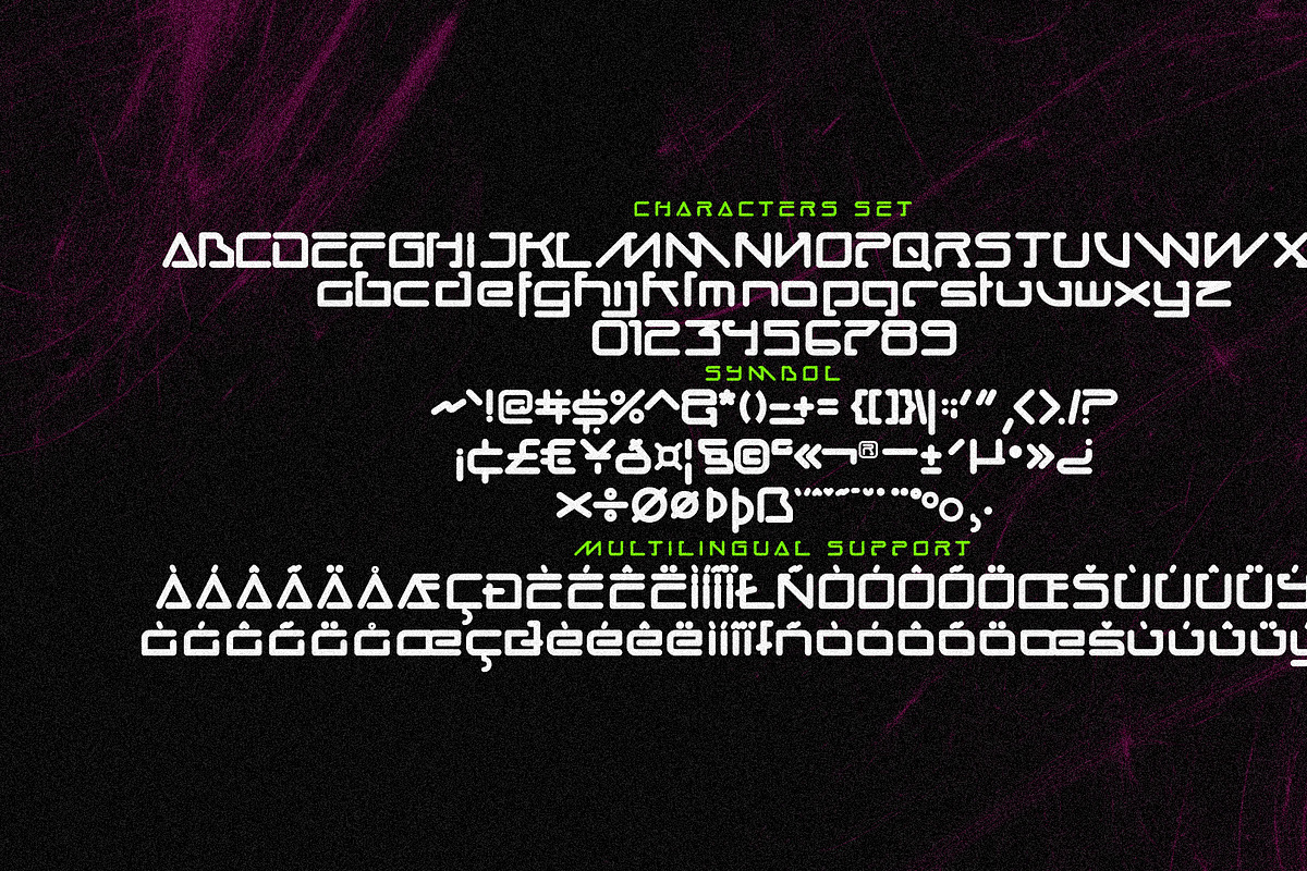 Moxom Font, a Symbol Font by GRVS Studio (Photo 3 of 5)