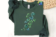 Green Summer Foliage Clipart, an Illustration by Watercolor design (Thumbnail 9 of 10)