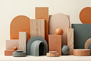 Abstract Geometric 3D Shapes, an Object Illustration by StockVerse Creative (Thumbnail 5 of 7)