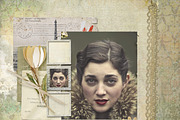 Vintage Damask Scrapbook Backgrounds, a Texture Graphic by Posh Papers & Patterns (Thumbnail 4 of 5)