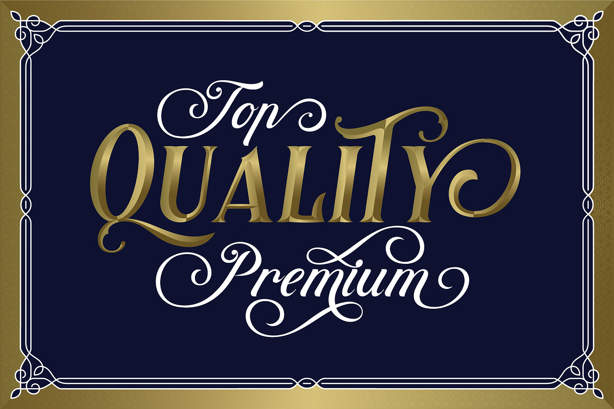 Controwell Victorian Typeface 30%! preview 3