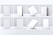 Soft Cover Book Mock-Up, an Advertising Mockup by DesignRushMarket (Thumbnail 2 of 9)