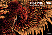 MKI PHOENIX, an Illustration by MindkillerINK (Thumbnail 1 of 2)