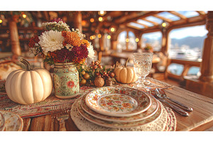 A warm and inviting Thanksgiving, a Background Photo by ZinetroN