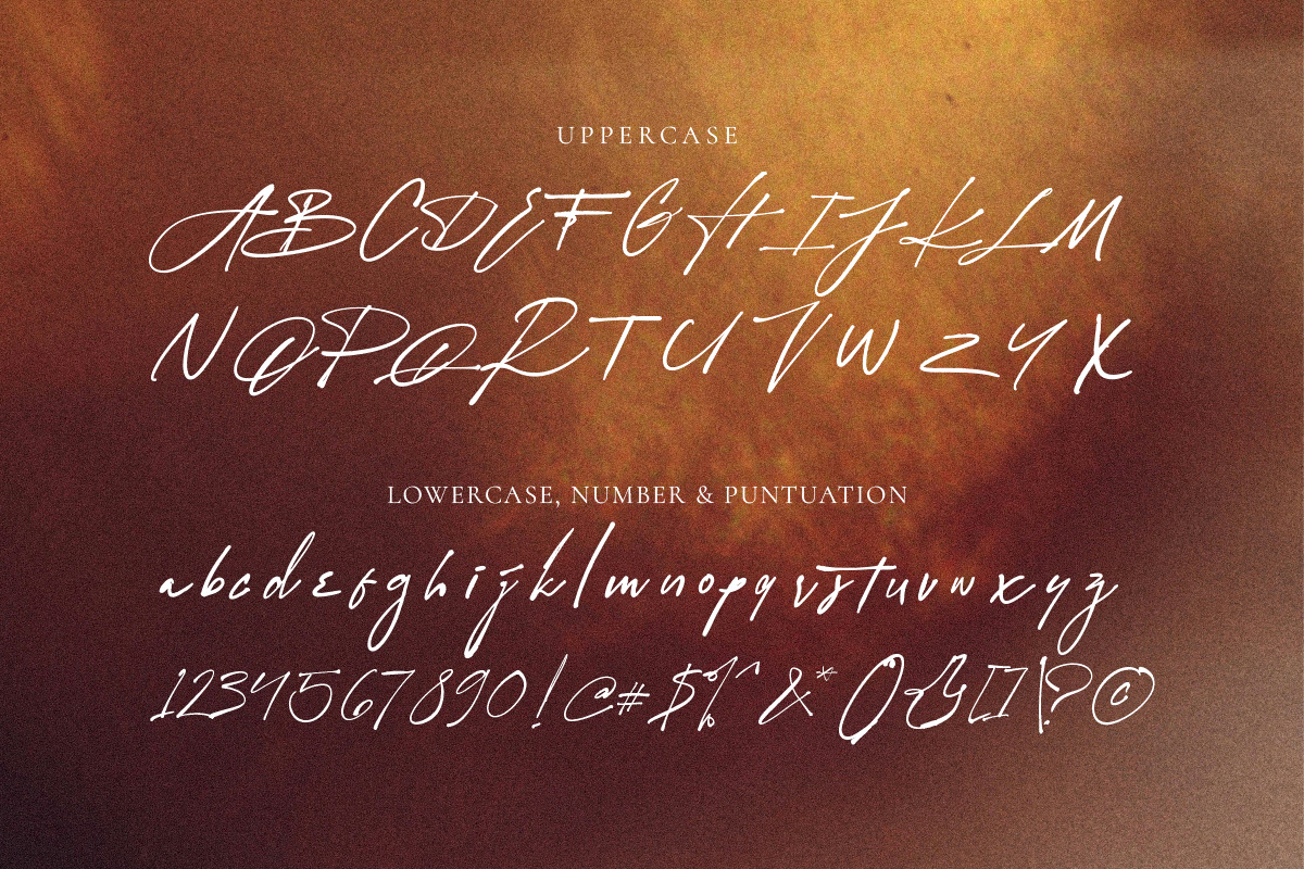 Bathari Script | Signature Font, a Script Font by Scratch Design (Photo 11 of 15)