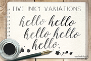 Ink Textures For Fonts, a Texture Graphic by WeLivedHappilyEverAfter (Thumbnail 4 of 6)