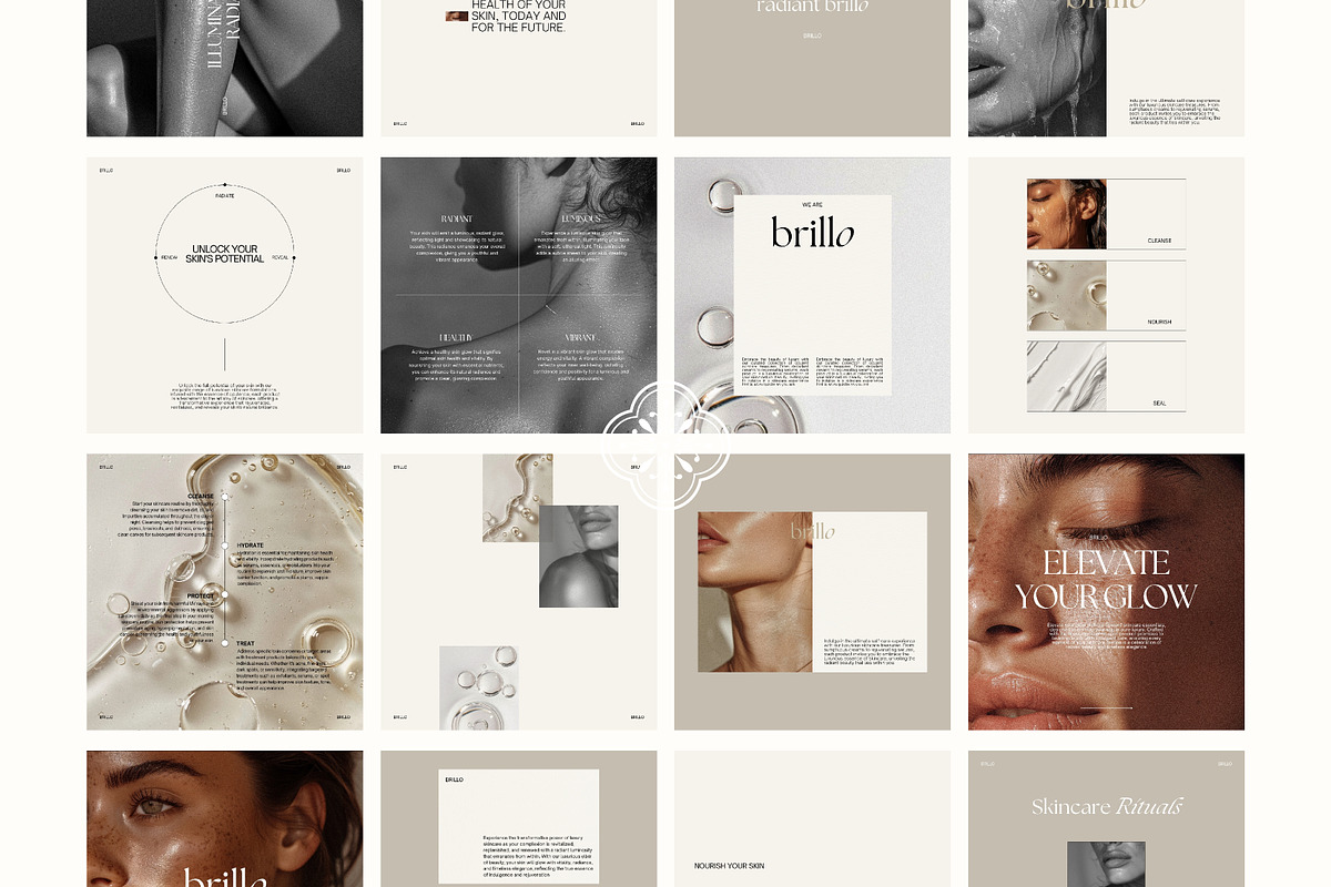 Brillo Instagram Canva Templates, a Social Media Template by Alubia design (Photo 7 of 7)