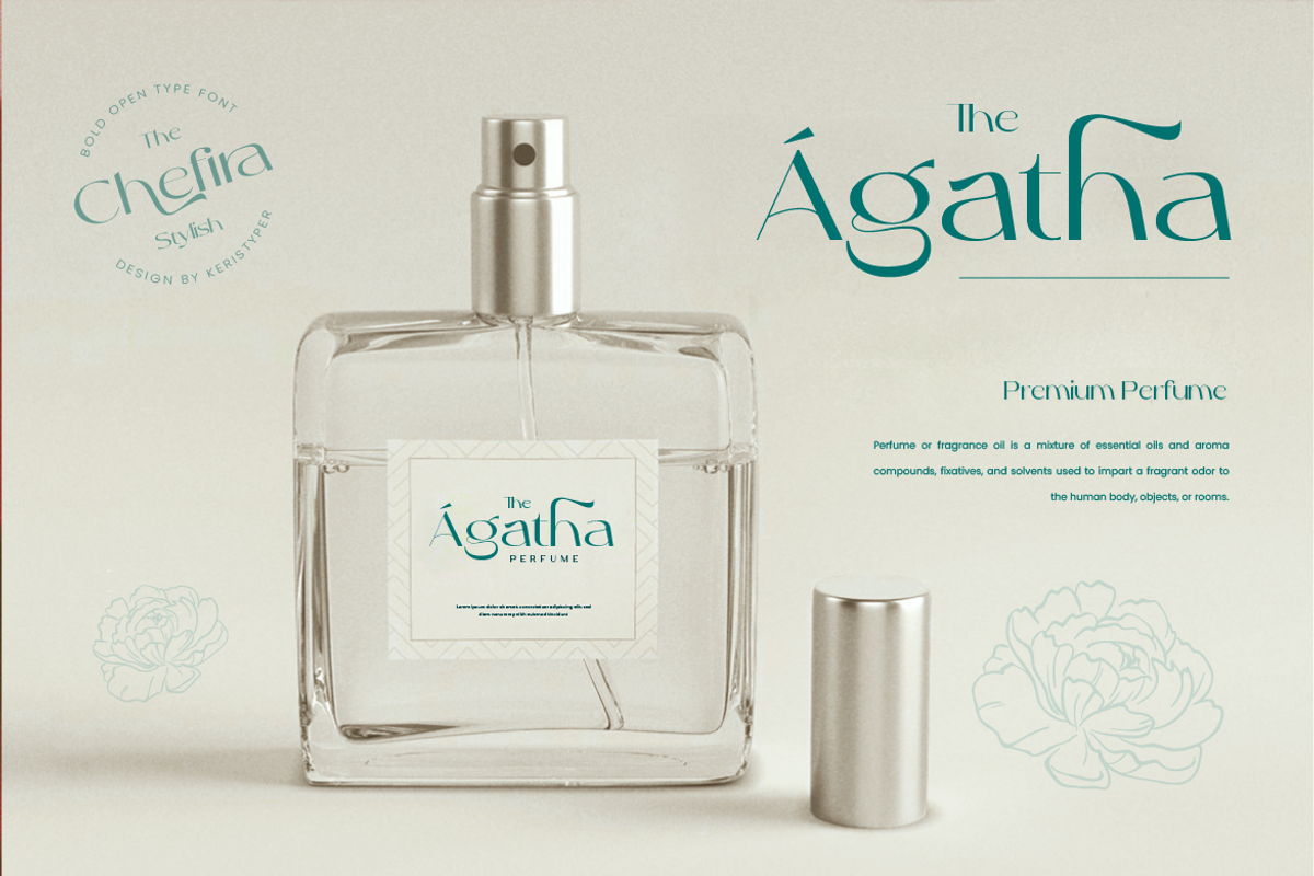 Chefira, a Sans Serif Font by kerismaker (Photo 8 of 12)