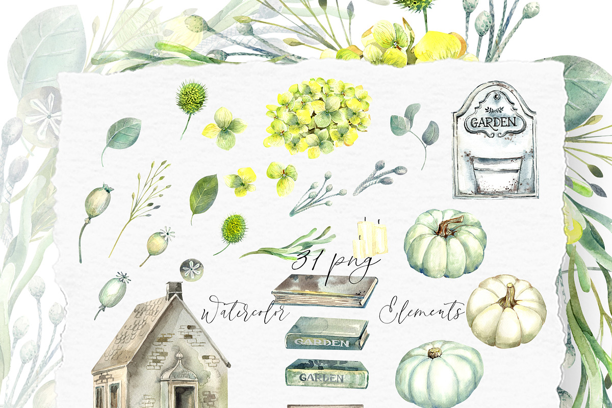 Lunar Hydrangea, an Illustration by JennyColorArt (Photo 8 of 9)