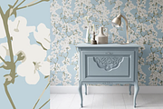 10 Floral Vector Patterns Bundle, a Wallpaper Graphic by MalyskaStudio (Thumbnail 10 of 10)