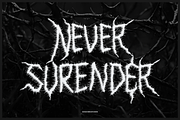 Void Briar | Black Metal Font, a Blackletter Font by Denustudios (Thumbnail 6 of 12)