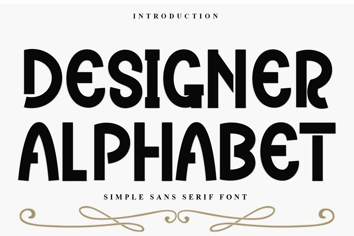 Designer Alphabet, a Serif Font by InermediaSTUDIO (Photo 1 of 7)