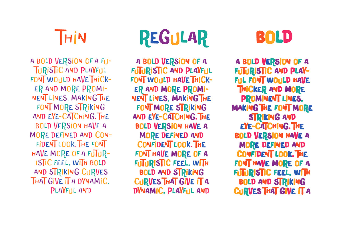 Carnival Headline Font, a Sans Serif Font by artyway (Photo 4 of 7)
