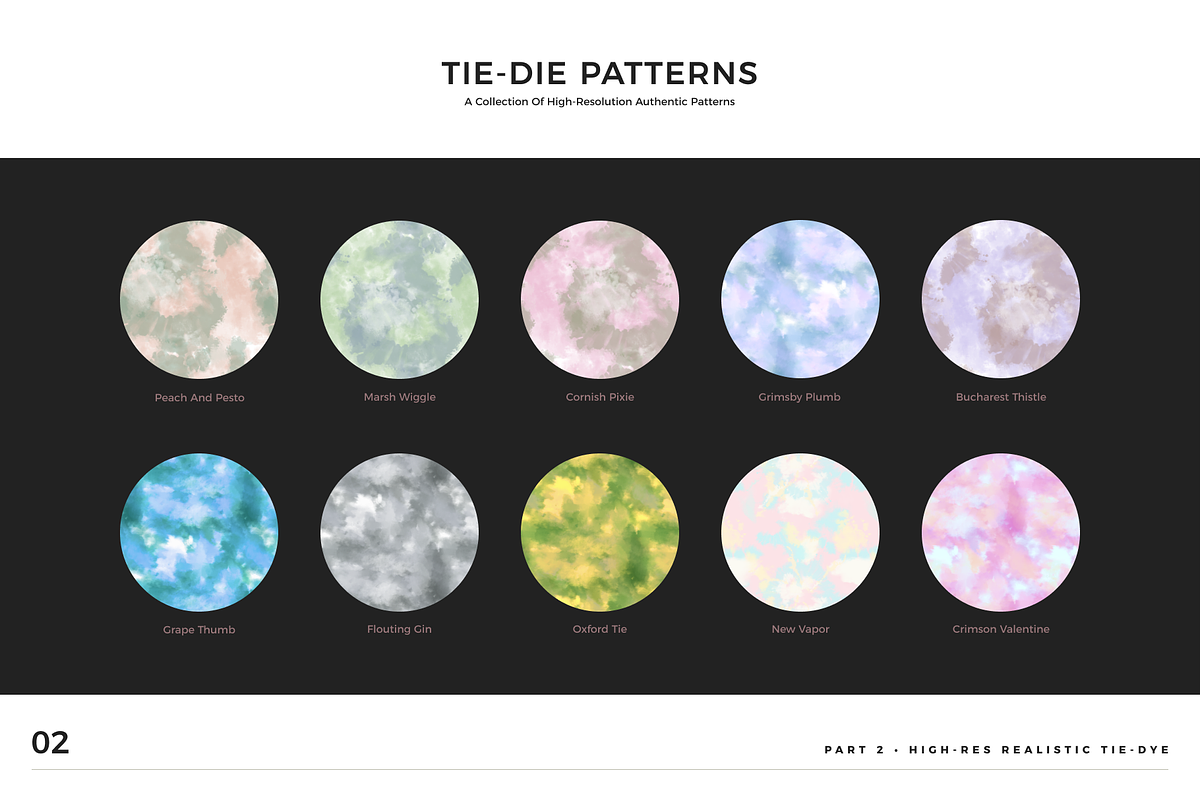 TYD - Tie Dye Background Patterns, a Pattern Graphic by Delightful Design (Photo 11 of 12)