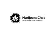 Marijuana / Cannabis / Weed Chat, a Branding & Logo Template by bvcreates (Thumbnail 5 of 6)
